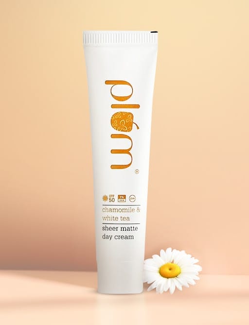 Chamomile & White Tea Sheer Matte Day Cream SPF50 | Size: 15 ml By
